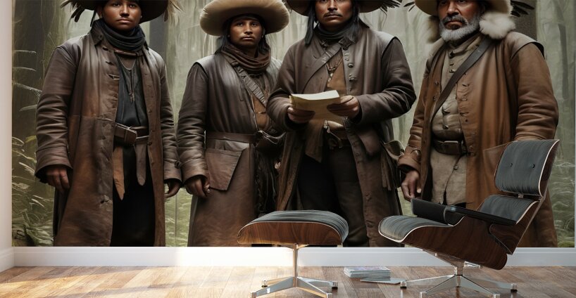 colonial pirates Wall Murals