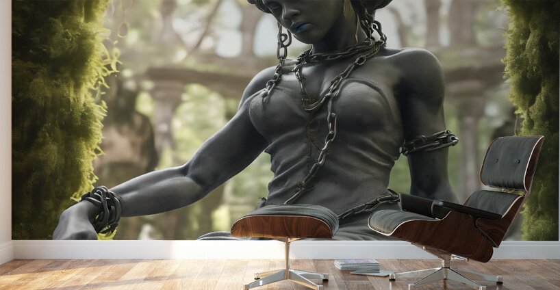 garden attendant Wall Murals