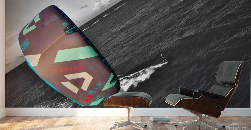 Dylan BW 04 Cabarete Bay Sept 24 Wall Murals