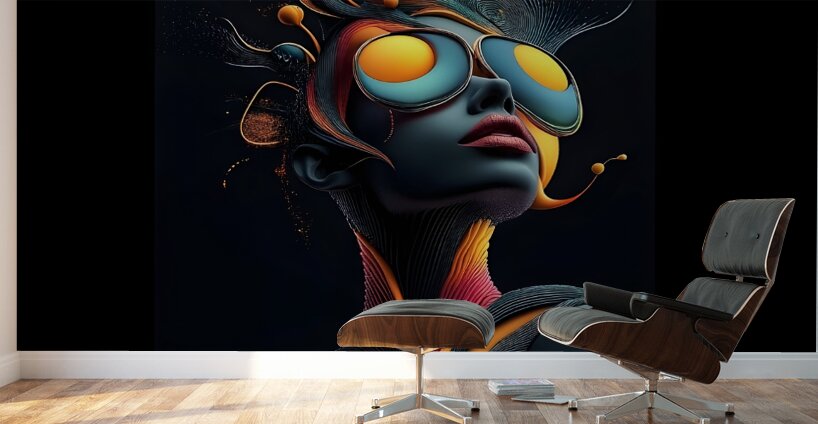 Vivid Vitality The Reflective Icon Wall Murals