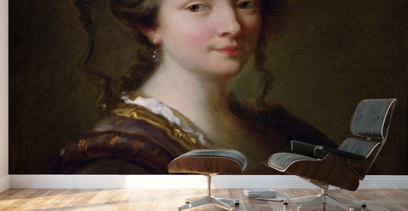 Portrait of a Lady by Alexis Grimou Wall Murals