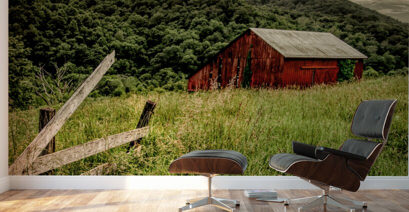 Homestead Resort  Red Barn Wall Murals