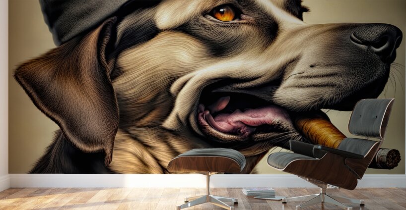 CROOKED SMOKES Wall Murals