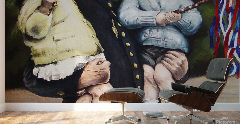 The Raising of Father’s Flag 1931 Wall Murals