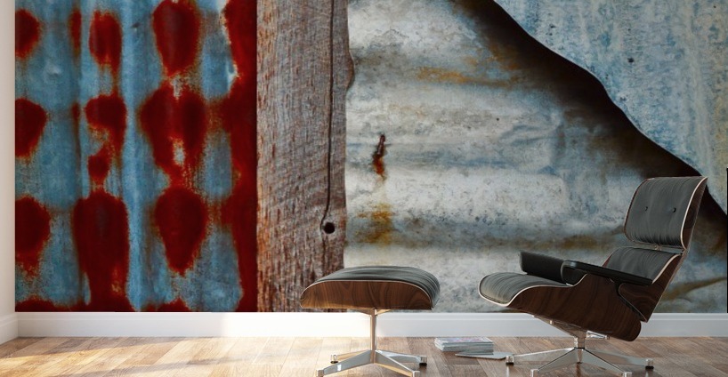 Corrugated Iron Series 10 Lexa Harpell Canvas Artwork