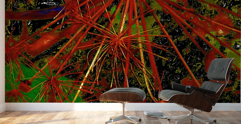 Abstract Angelica Wall Murals