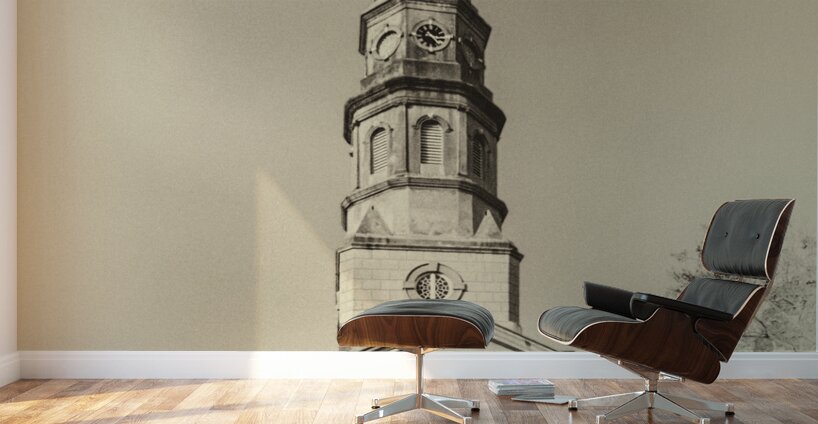 Old Charleston Church  Wall Murals