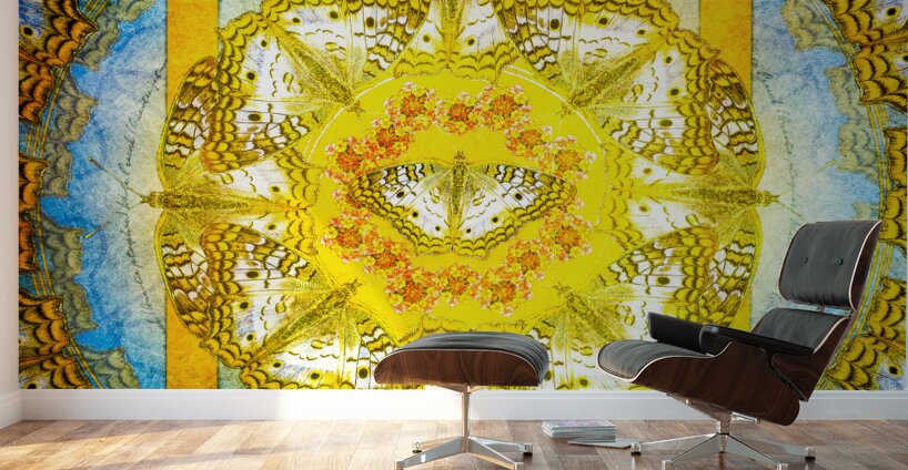 White Peacock Wall Murals