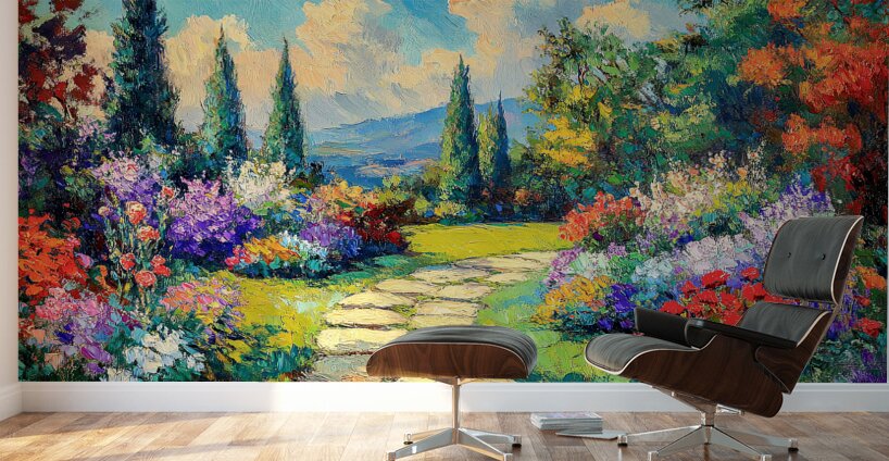Garden Impression Wall Murals