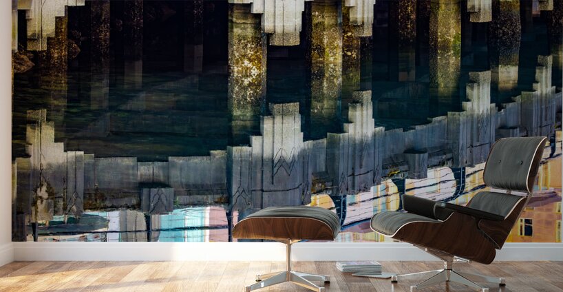 Marina Life Reflected Wall Murals