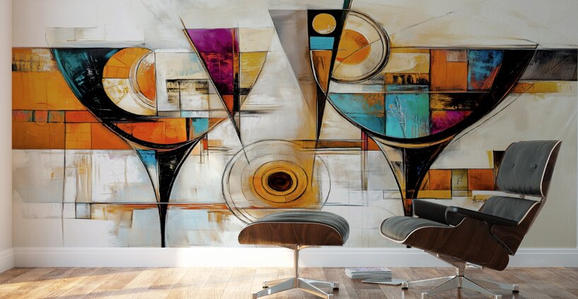 Cocktail Design Wall Murals