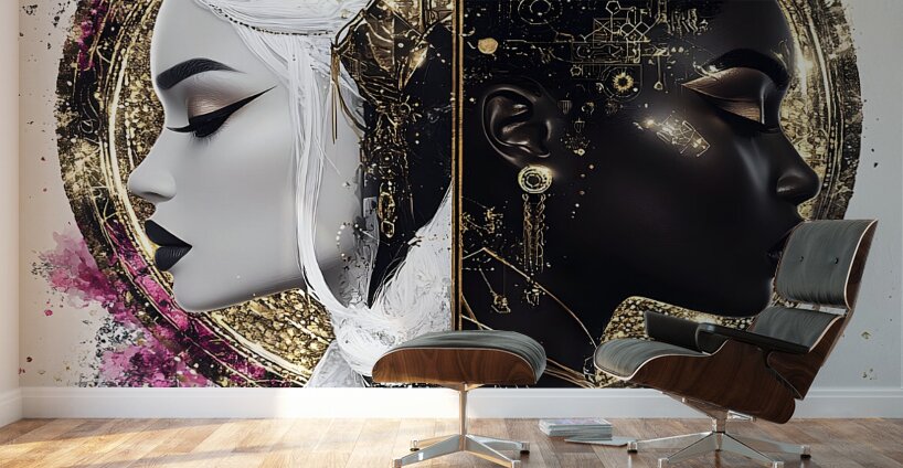 Veil of Duality 3 Wall Murals