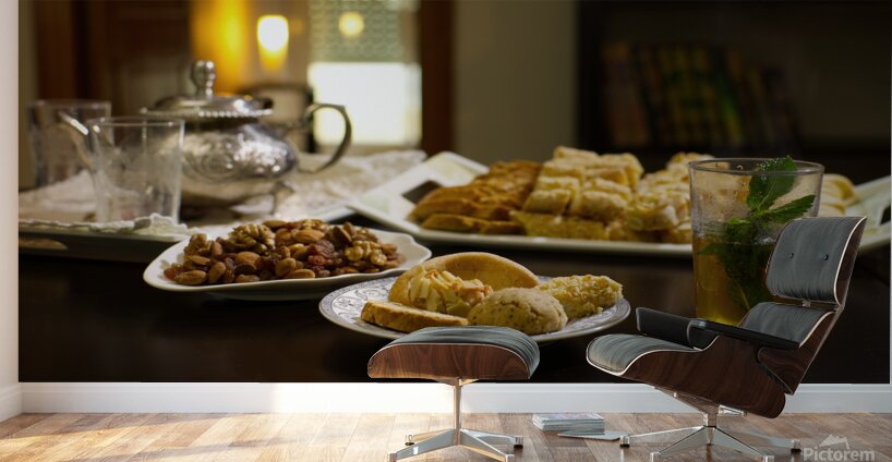 Moroccan tea 02 Wall Murals