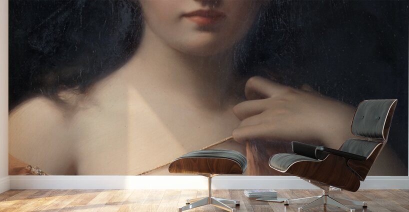 A classical beauty [1889] by Luis Ricardo Falero [1851–1896] Wall Murals