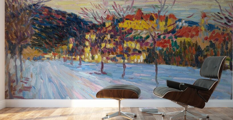 Füssen [1905] by Alexej von Jawlensky [1864–1941] Wall Murals