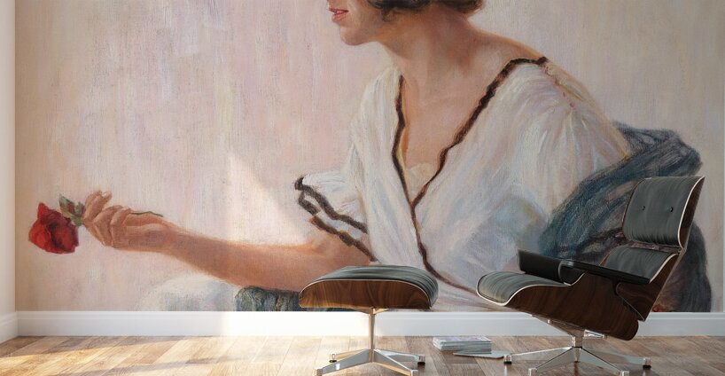 Schönheit [1922] by Eduard Veith [1856–1925] Wall Murals