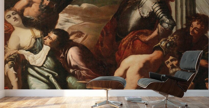 The Death of Agrippina by Antonio Zanchi [1631–1722] Wall Murals