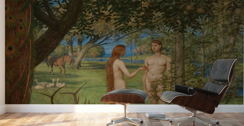 Das Paradies [1901] by Hans Thoma [1839–1924] Wall Murals