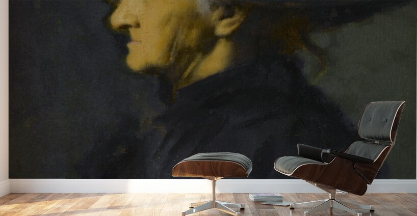 Madame Séraphin Henner [1901] by Jean–Jacques Henner [1829–1905] Wall Murals