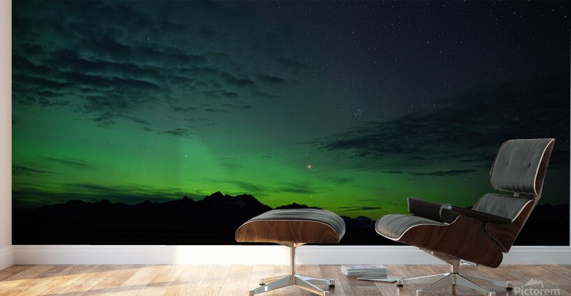Auroras in the Distance Wall Murals