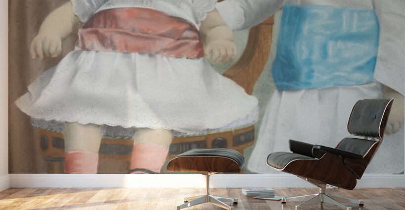 Fritz and Hans von Rosen [1889] by Emil Österman [1870–1927] Wall Murals