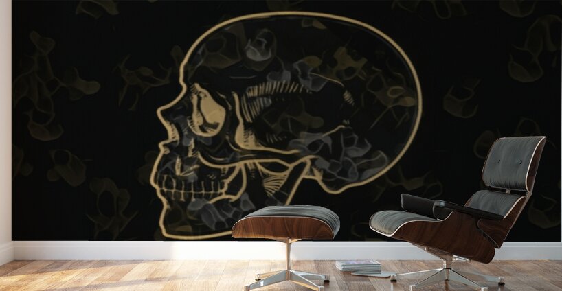 Aurum Cranium Wall Murals