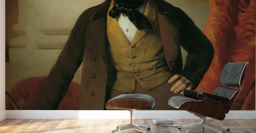 Der Industrielle Maximilian Todesco [1846] by Friedrich von Amerling [1803–1887] Wall Murals