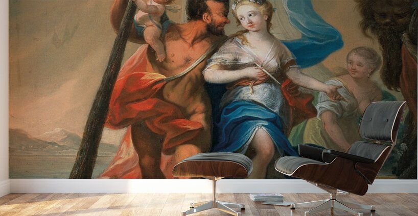 Perseus saving Andromeda [1741] by Josef Adam Ritter von Mölck [1714–1794] Wall Murals