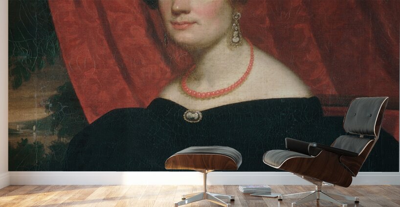 Mary Ann Garrits [1834] by Frederick Randolph Spencer [1806–1875] Wall Murals