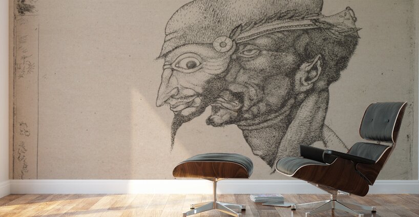 Der Komiker [1903] by Paul Klee [1879–1940] Wall Murals