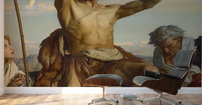 Saint Jean–Baptiste [1849] by Alexandre Cabanel [1823–1889] Wall Murals