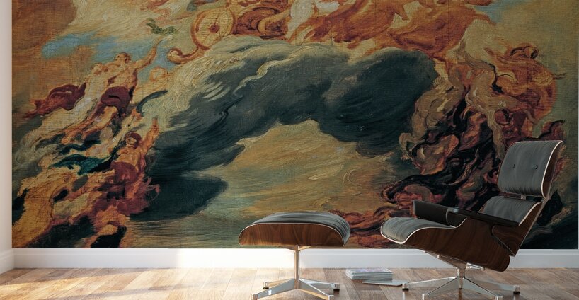 Der Sieg des Lichtes über die Finsternis [1884––1891] by Hans Canon [1829–1885] Wall Murals