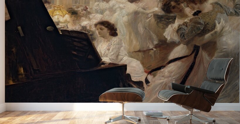 Bal blanc [1903] by Joseph–Marius Jean Avy [1871–1939] Wall Murals