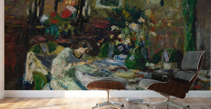 Marcelle Aron Dans La Salle À Manger Au Château–Rouge [1905] by Édouard Vuillard [1868–1940] Wall Murals