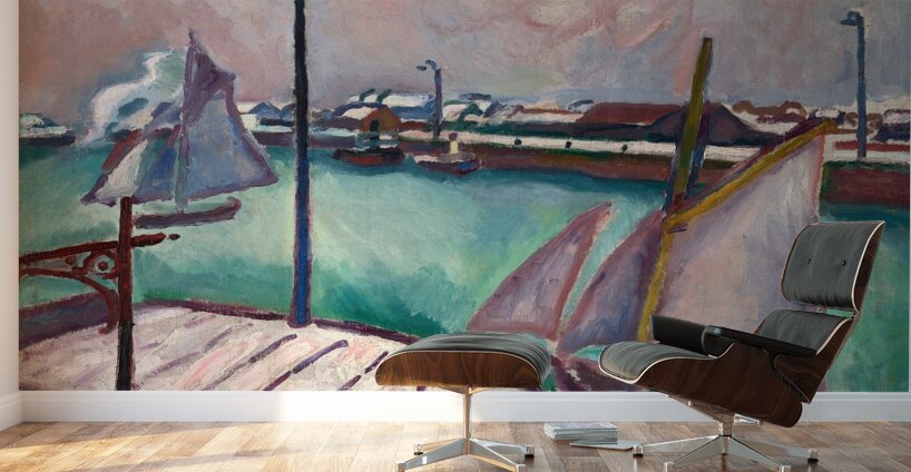 Les Barques [1906] by Raoul Dufy [1877–1953] Wall Murals