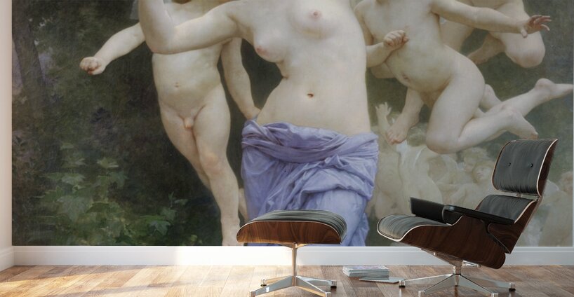 The Invasion [1892] by William Bouguereau [1825–1905] Wall Murals