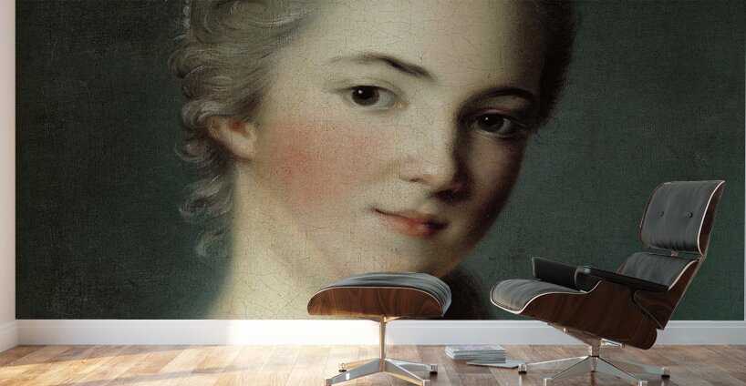 Portrait Of Marie–Geneviève Boudrey [2nd Half Of The 18th Century] by Jean–Marc Nattier [1685–1766] Wall Murals