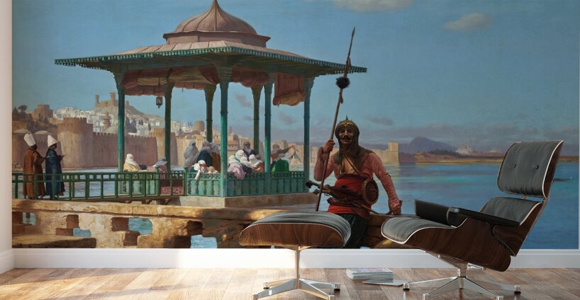 The Harem In The Kiosk by Jean–Léon Gérôme [1824–1904] Wall Murals