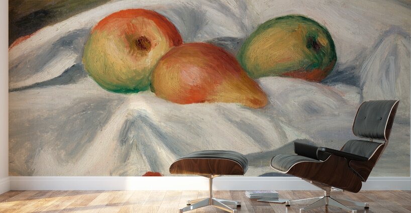 Pears [Poires] [c. 1890] by Pierre–Auguste Renoir [1841–1919] Wall Murals