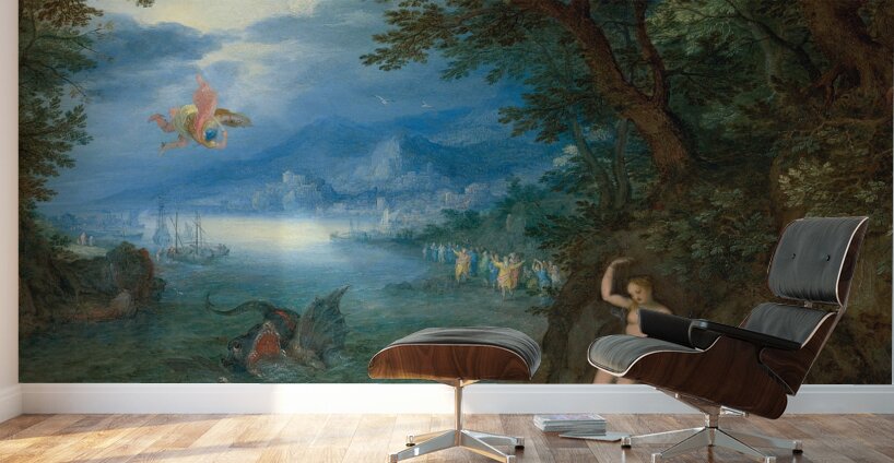 Perseus And Andromeda by Jan Brueghel The Elder [1568–1625] Wall Murals