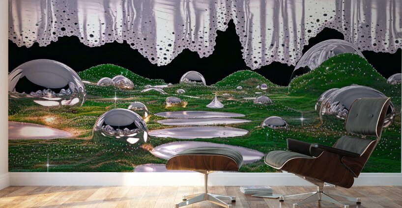 Curtainesque  Wall Murals