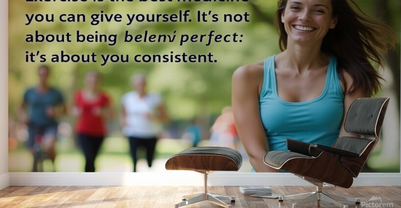 sport is medication  Wall Murals