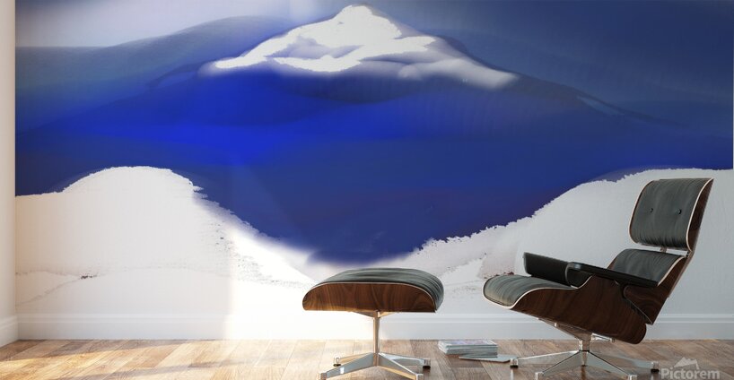 winter mountain Wall Murals