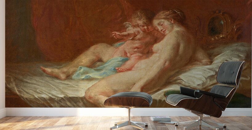 Venus und Amor [1788] by Martin Johann Schmidt [1718–1801] Wall Murals