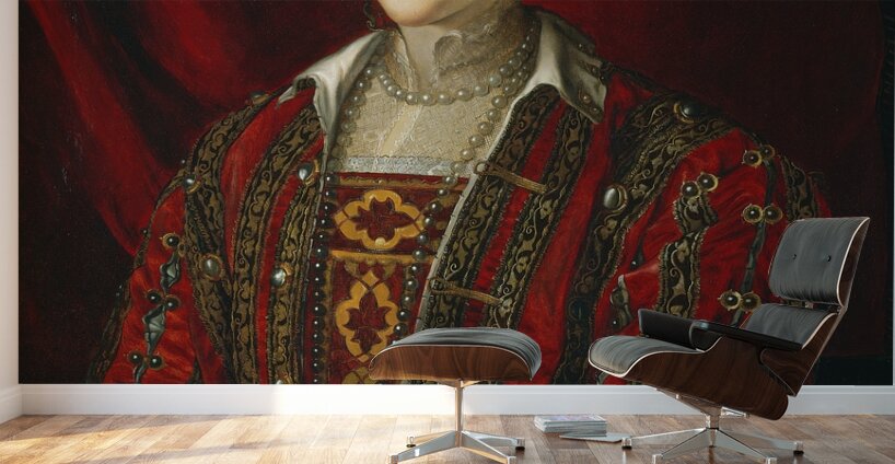 Eleonora di Toledo [c. 1560] by Agnolo Bronzino [1503–1572] Wall Murals