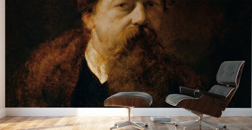 Self–Portrait [1868] by Hans Canon [1829–1885] Wall Murals