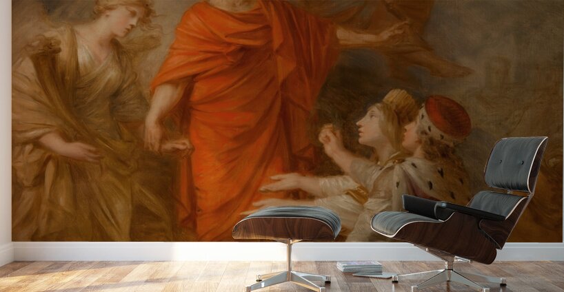 Venedig und Dalmatien huldigen Kaiser Franz II.[I.] als Friedensbringer [1797] by Heinrich Friedrich Füger [1751–1818] Wall Murals