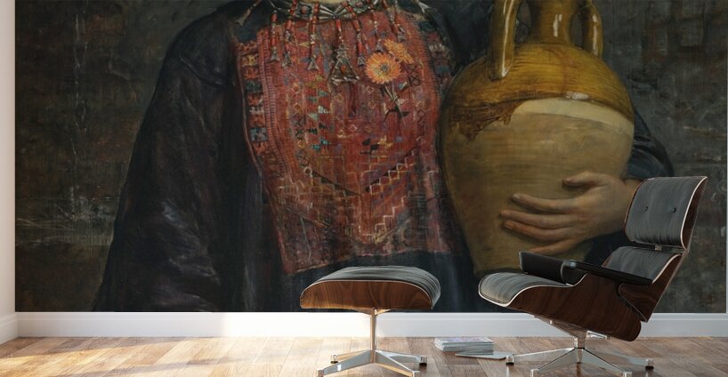 The Daughter of Bethlehem [1886] by Edwin Long [1829–1891] Wall Murals