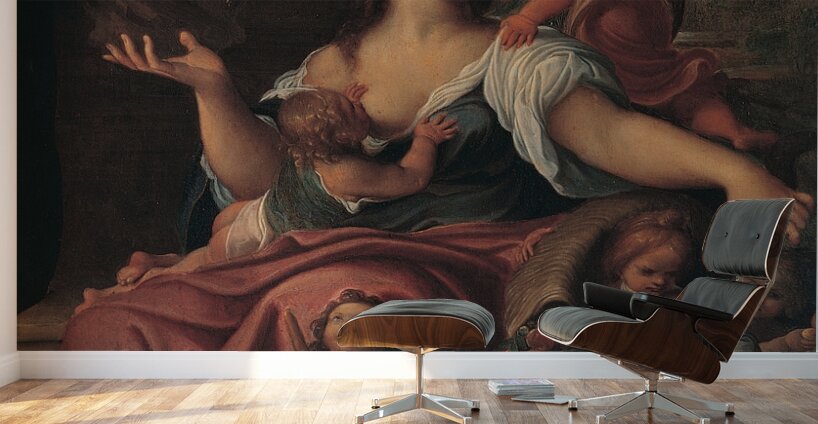 Allegory of Providence [1604] by Ludovico Carracci [1555–1619] Wall Murals