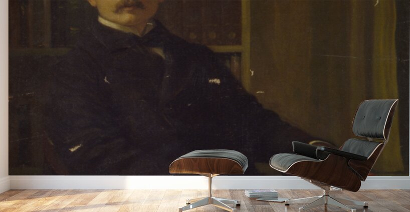 Portrait Of Mr. Wiley [1894] by Kenyon Cox [1856–1919] Wall Murals